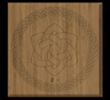 Celtic Round Cribbage Board - Needs Holes Drilled 2.PNG